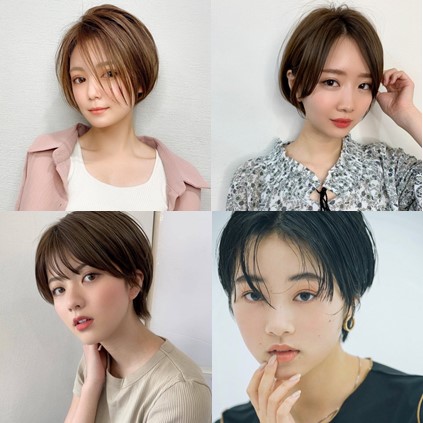 ストレート×ショートの魅力を引き出す、18の髪型