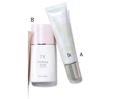 イエベ肌：ツヤ肌ベースの作り方