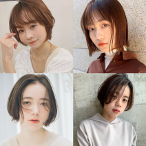 可愛いもクールも叶える、前下がりボブ【実例23】