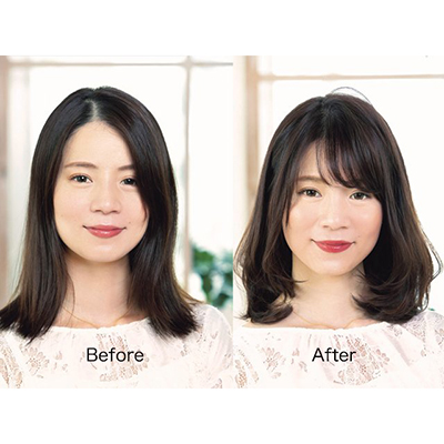 ヘアカットで小顔見せ！前髪やスタイリングで骨格が変わったような小顔に変身♪