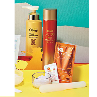 2剤式のジェルパック、ドクターシーラボ、オバジ