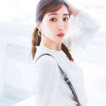 田中みな実「額は愛されパーツ。キスしたくなるようなおでこを目指して…」｜“あざとかわいい”パーツ美容 vol.15