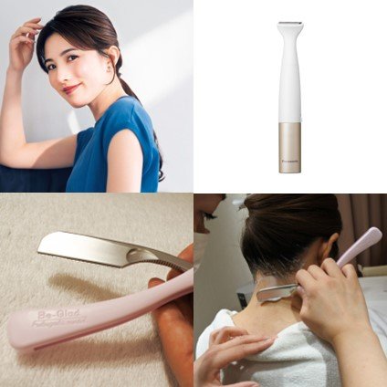 「うなじ」の正しいお手入れは？脱毛方法・キレイ見せヘアまとめ