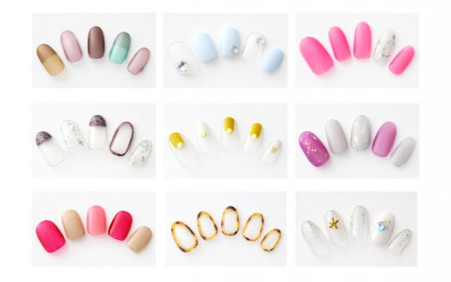 見本デザイン19選 シースルー クリアネイル 涼感も抜け感もup 美的 Com