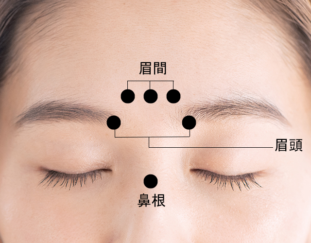 眉間のこわばりを解消して楽しそうな顔に