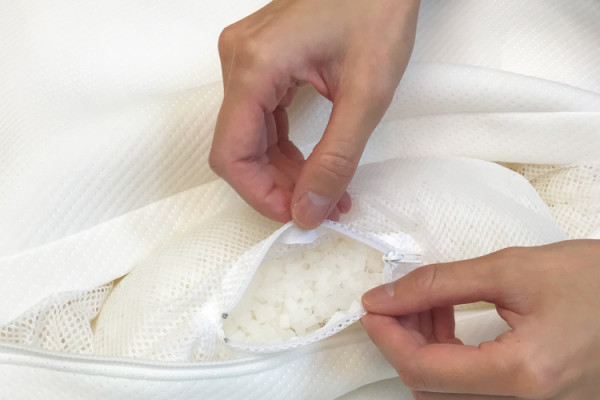 「自分仕様」の枕が作れる