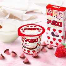 SNSでバズり中！「アポロヨーグルト」を実食！爽やかないちごヨーグルトとチョコレートの組み合わせはやみつきになる人続出の予感♪