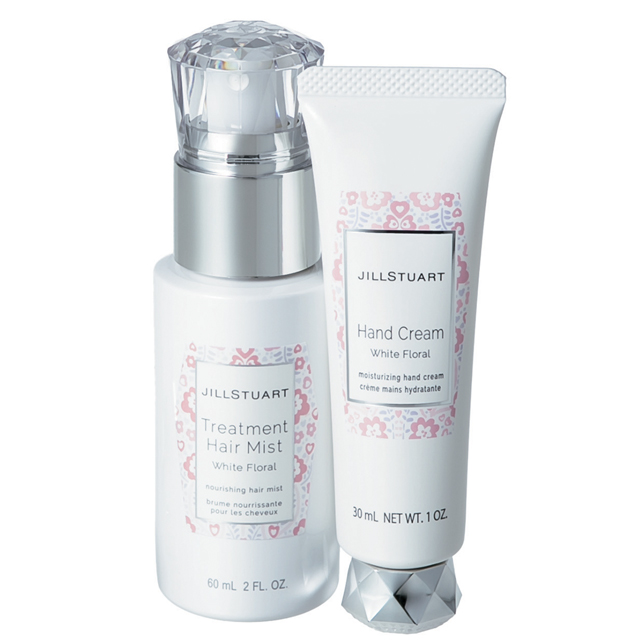 ジルスチュアート ハピネスメッセージ トリートメント ヘアミスト ハンドクリーム ホワイトフローラル 発売日 03 06 美的 Com