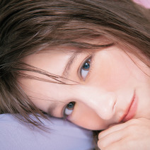 トラウデン直美さん｜アンプリチュードのオレンジチークで彼を虜にする大人ピュアフェイスに♪