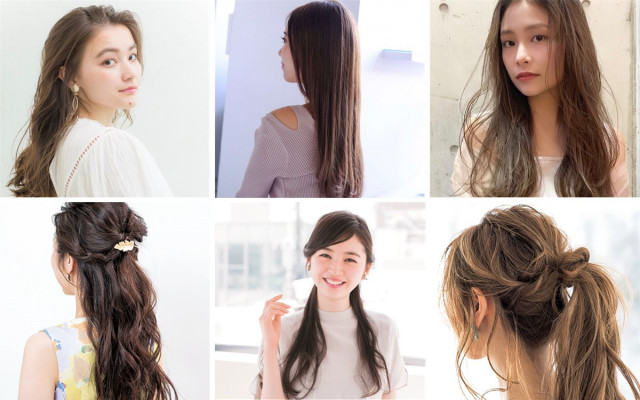 超ロングヘアって こんなにある 長さをとことん活かした ９のアレンジ方法 美的 Com