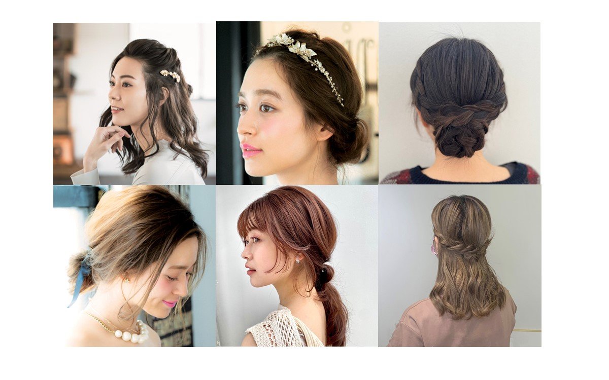 カラードレスにぴったりな 16の髪型 お色直し後も可愛いスタイル 美的 Com