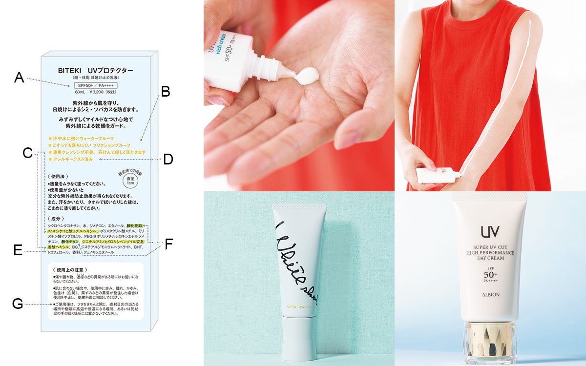 日焼け止めの効果は 基礎知識と効率的な塗り方 美的 Com