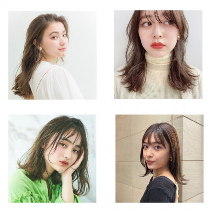 実例19 緑系の髪色は クールで上品な雰囲気に 美的 Com 実例19 緑系の髪色は クールで上品な雰囲気に 美的 Com