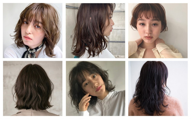 ウェーブパーマでつくる 18のお手本ヘアスタイル ゆるふわ 強めまで 美的 Com