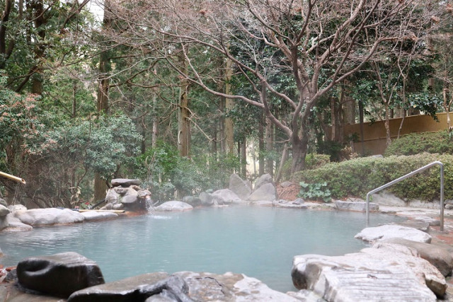 全国でも珍しい天然の泥湯温泉