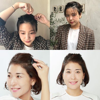 ショートヘアにもおすすめ！簡単ポンパドールのやり方を紹介
