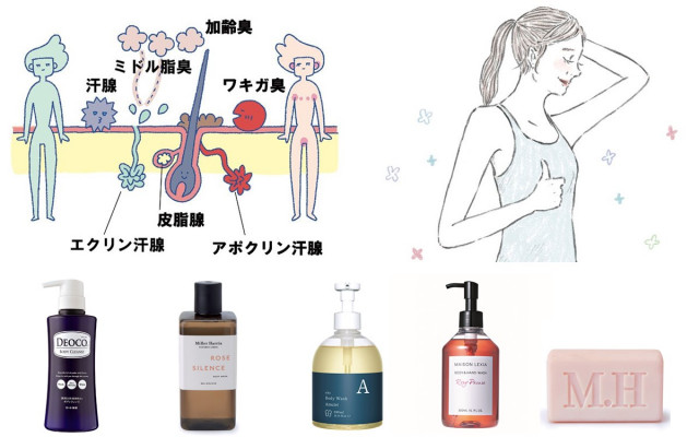 体臭の 原因 と 改善策 セルフ体臭チェックも 美的 Com