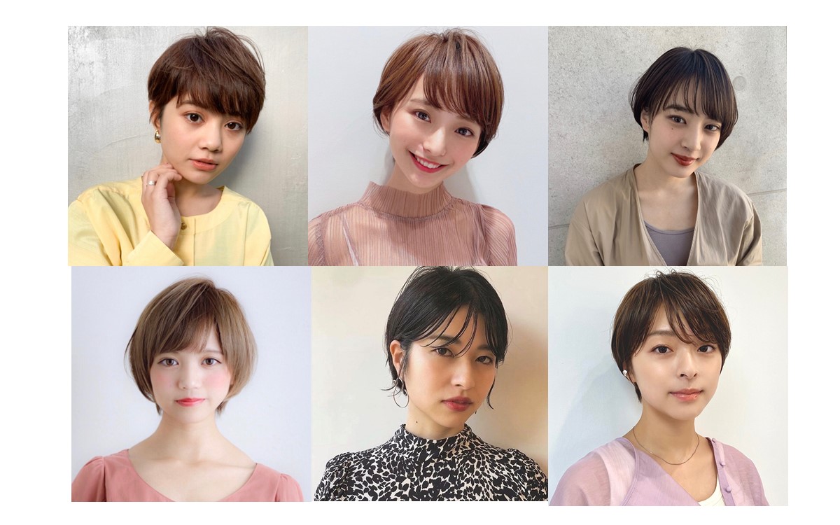 トレンドが わかる 実例25 ショートヘアカラー集 美的 Com