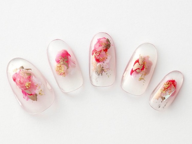 定番人気 ジェルでもセルフでも ベージュネイルを楽しむ15のデザイン 美的 Com