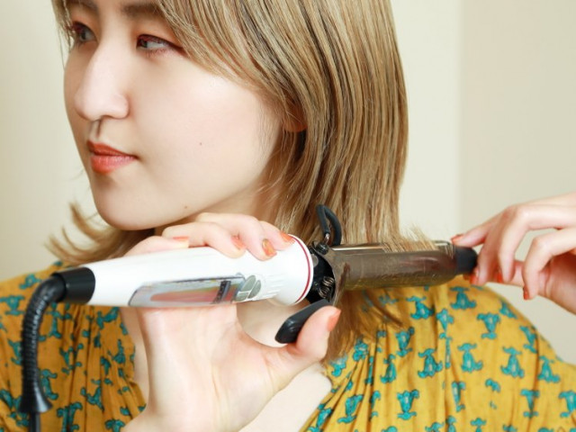 【2】編み込みは1回でOK!ツイストをプラスしたアレンジ