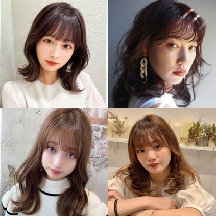 顔型で 変わる 小顔にみえる前髪 実例10 美的 Com