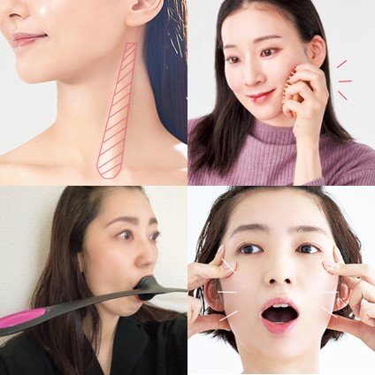 プロが教える、あの手この手！「小顔」効果を実感できる、マッサージ＆エクササイズ