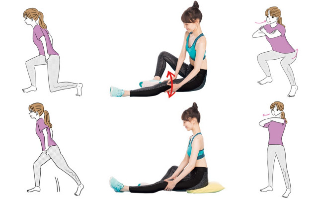 ほっそり 5人のトレーナーが教える 前もも痩せ に効果的なトレーニング ストレッチ 美的 Com
