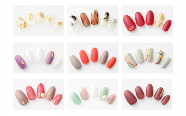 実例 着物に似合う ネイルデザイン 美的 Com