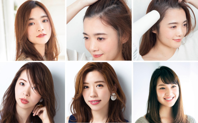 前髪の上手な流し方が わかる 実例まとめ アイロン コテの使い方 美的 Com