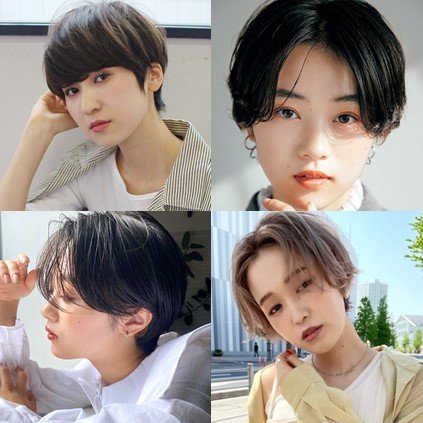 ボーイッシュな髪型にするなら どれ 実例 美的 Com