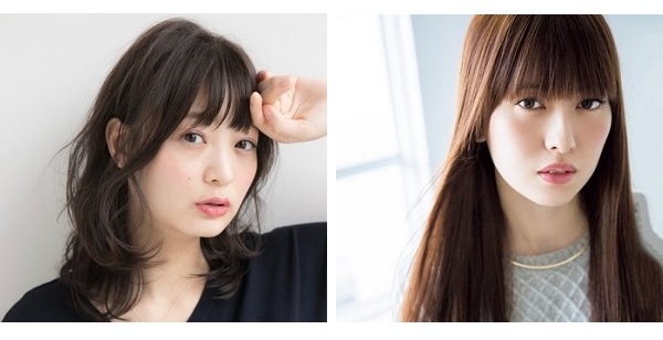 こんなにある 魅力的な ぱっつんロング 見本例14 美的 Com