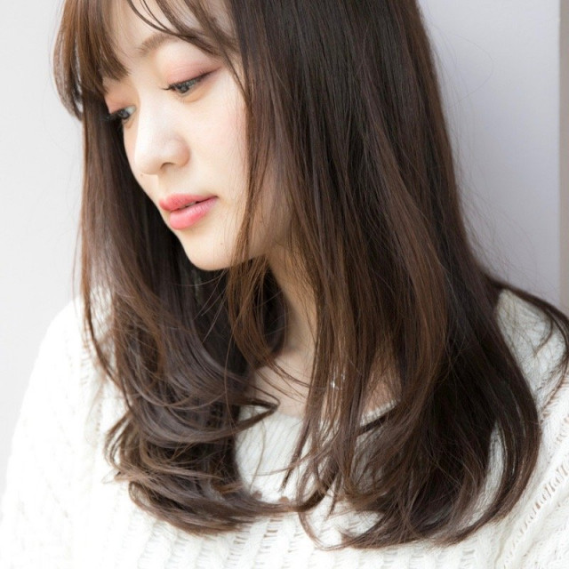 深田恭子さん風に近づく レイヤーセミロング ロングスタイル 髪型12選 美的 Com
