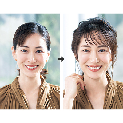 ゴム1本でOK！「リモート映え」するまとめ髪｜知的＆エレガント、ついでにかわいさも添えて【美的GRAND】