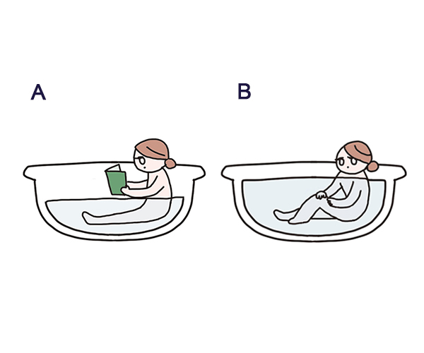 冷えにくいお風呂のつかり方はどっち？むくみ解消にも効果的！｜“ぽかぽか力”UPドリル
