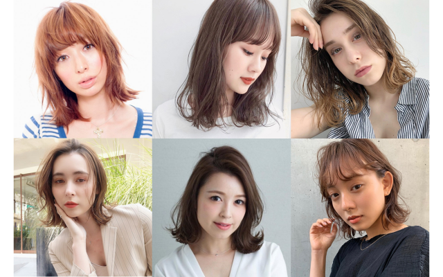 おしゃれで 可愛すぎる 切りっぱなしロブ 実例16 美的 Com
