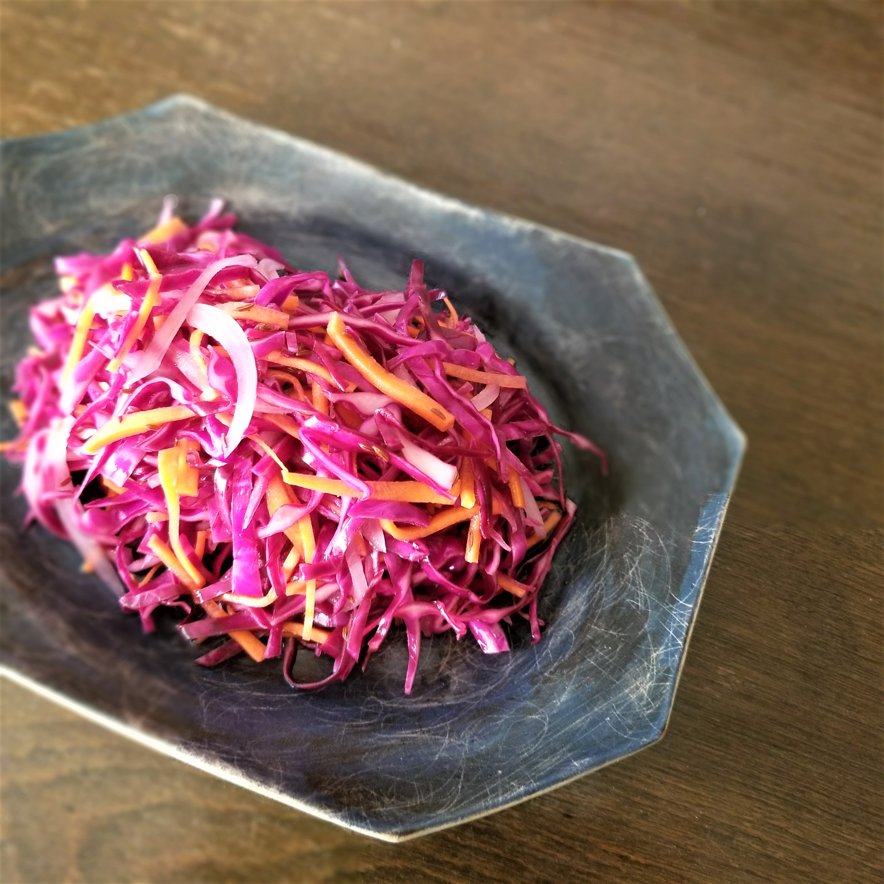 驚異の抗酸化力で 内側からキレイ 紫キャベツのザワークラウト風 Today S Salad 156 美的 Com 驚異の抗酸化力で 内側からキレイ 紫キャベツのザワークラウト風 Today S Salad 156 美的 Com