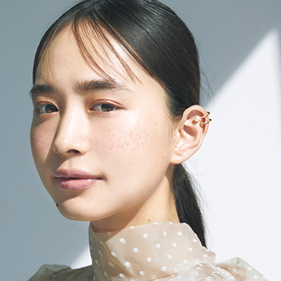 ディオールの透ける血色チークで春らしい表情に｜ヘア＆メイク笹本恭平さんの＃美的な春顔