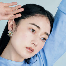 目元の透明感を引き出す2021春メイク｜キラキラシャドウはあえて下まぶたに！？