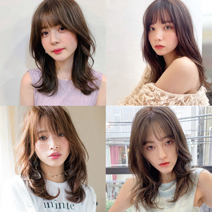 実例21 セミロング レイヤー 美人見えを叶えるには 美的 Com