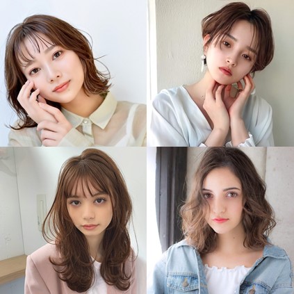 前髪 ありorなし 似合う 顔と 似合わない 顔 見本例 美的 Com