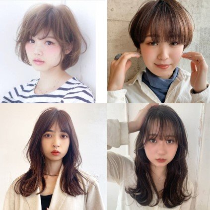 下膨れ悩みを解消する 髪型のポイント と おすすめスタイル16選 美的 Com