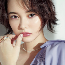 玉城ティナ「ラベンダーの透明感が春っぽい♪」｜気になる2021春メイク