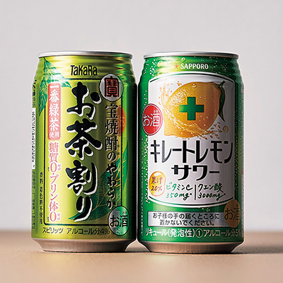 レモンサワーや緑茶ハイ…仕事終わりの1杯はキレイになれる缶チューハイで決まり！