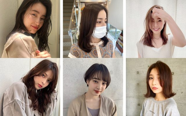実例31 明るめ 暗め ベージュ系ヘアカラーまとめ 美的 Com