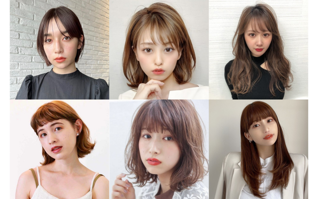 厚さ 減らすor増やす 前髪の 量 イメージ集 実例まとめ 美的 Com