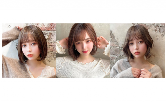 有名サロンがお悩み解消 Vol 6 丸顔 ボブ シースルー 骨格 レングス 前髪別特集 美的 Com