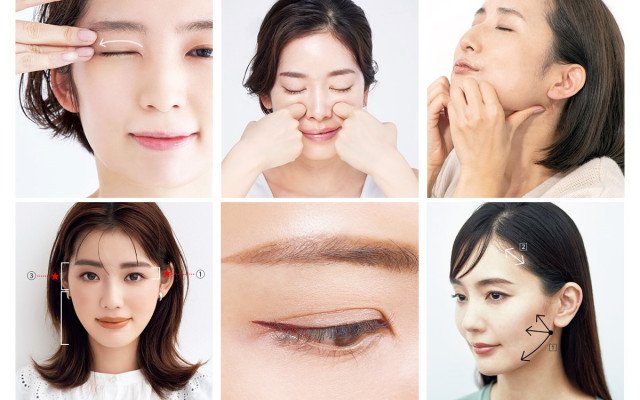 顔のバランスが悪い 歪み解消マッサージ メイクテクで美人顔に 美的 Com