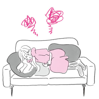 【生理痛】腹痛や腰痛だけじゃない！？ 生理時の痛みや不快感をセルフチェック