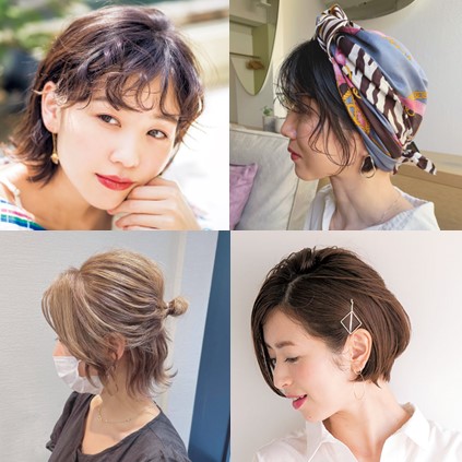 ショートカットヘアのアレンジ術【18選】短い、伸ばしかけでも楽しめる！