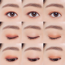 【二重】NARSのオレンジパレットで圧倒的なしゃれ感をかなえて♪｜夏→秋アイメイク術